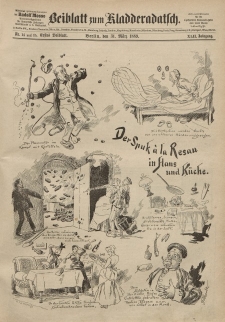 Kladderadatsch, 42. Jahrgang, 31. März 1889, Nr. 14/15 (Beiblatt)