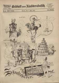 Kladderadatsch, 42. Jahrgang, 7. April 1889, Nr. 16 (Beiblatt)