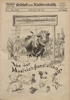 Kladderadatsch, 42. Jahrgang, 12. Mai 1889, Nr. 21 (Beiblatt)