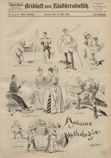 Kladderadatsch, 42. Jahrgang, 19. Mai 1889, Nr. 22/23 (Beiblatt)