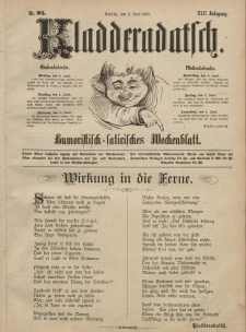 Kladderadatsch, 42. Jahrgang, 2. Juni 1889, Nr. 25