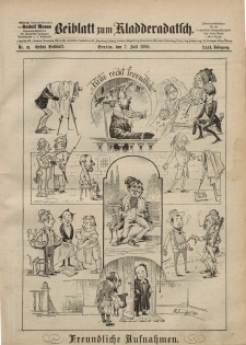 Kladderadatsch, 42. Jahrgang, 7. Juli 1889, Nr. 31 (Beiblatt)
