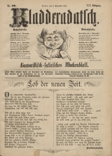 Kladderadatsch, 42. Jahrgang, 3. November 1889, Nr. 50