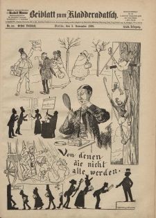 Kladderadatsch, 42. Jahrgang, 3. November 1889, Nr. 50 (Beiblatt)
