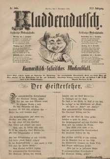 Kladderadatsch, 42. Jahrgang, 1. Dezember 1889, Nr. 55