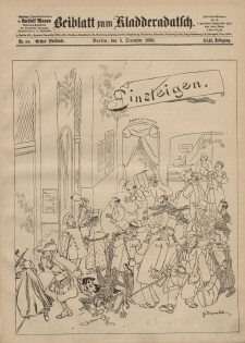Kladderadatsch, 42. Jahrgang, 8. Dezember 1889, Nr. 56 (Beiblatt)