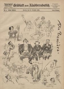 Kladderadatsch, 42. Jahrgang, 15. Dezember 1889, Nr. 57 (Beiblatt)