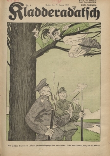 Kladderadatsch, 71. Jahrgang, 27. Januar 1918, Nr. 4