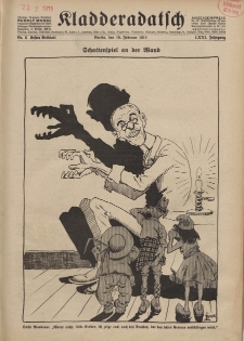 Kladderadatsch, 71. Jahrgang, 10. Februar 1918, Nr. 6 (Beiblatt)