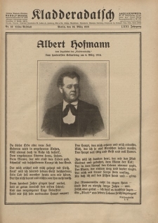 Kladderadatsch, 71. Jahrgang, 10. März 1918, Nr. 10 (Beiblatt)