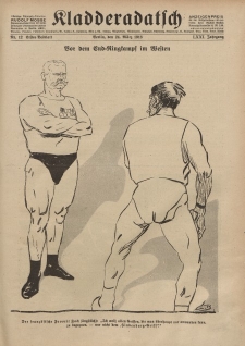 Kladderadatsch, 71. Jahrgang, 24. März 1918, Nr. 12 (Beiblatt)