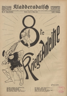 Kladderadatsch, 71. Jahrgang, 31. März 1918, Nr. 13 (Beiblatt)