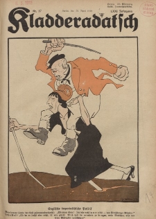 Kladderadatsch, 71. Jahrgang, 28. April 1918, Nr. 17