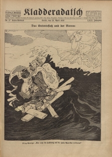 Kladderadatsch, 71. Jahrgang, 28. April 1918, Nr. 17 (Beiblatt)