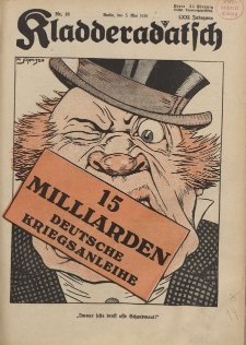 Kladderadatsch, 71. Jahrgang, 5. Mai 1918, Nr. 18