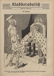 Kladderadatsch, 71. Jahrgang, 5. Mai 1918, Nr. 18 (Beiblatt)