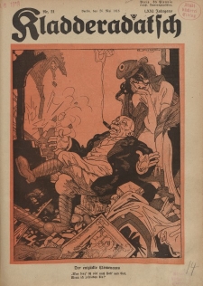 Kladderadatsch, 71. Jahrgang, 26. Mai 1918, Nr. 21