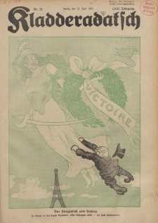 Kladderadatsch, 71. Jahrgang, 23. Juni 1918, Nr. 25
