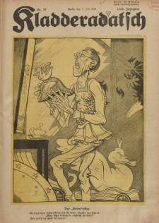 Kladderadatsch, 71. Jahrgang, 7. Juli 1918, Nr. 27