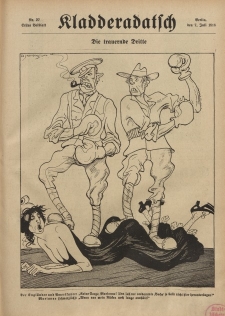 Kladderadatsch, 71. Jahrgang, 7. Juli 1918, Nr. 27 (Beiblatt)