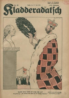 Kladderadatsch, 71. Jahrgang, 21. Juli 1918, Nr. 29