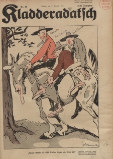 Kladderadatsch, 71. Jahrgang, 4. August 1918, Nr. 31