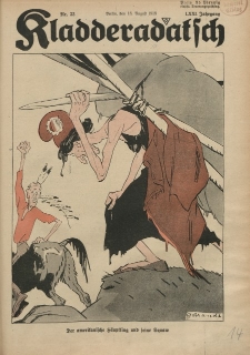 Kladderadatsch, 71. Jahrgang, 18. August 1918, Nr. 33