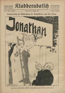 Kladderadatsch, 71. Jahrgang, 18. August 1918, Nr. 33 (Beiblatt)