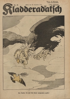 Kladderadatsch, 71. Jahrgang, 29. September 1918, Nr. 39