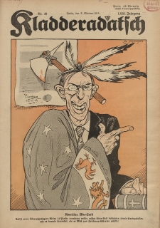 Kladderadatsch, 71. Jahrgang, 6. Oktober 1918, Nr. 40