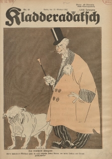 Kladderadatsch, 71. Jahrgang, 13. Oktober 1918, Nr. 41