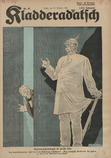 Kladderadatsch, 71. Jahrgang, 20. Oktober 1918, Nr. 42