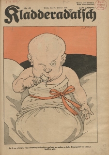 Kladderadatsch, 71. Jahrgang, 27. Oktober 1918, Nr. 43
