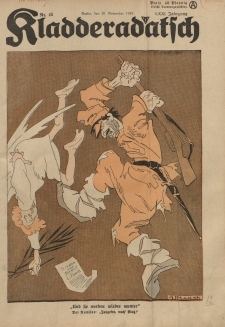 Kladderadatsch, 71. Jahrgang, 10. November 1918, Nr. 45