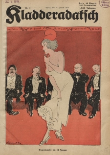 Kladderadatsch, 72. Jahrgang, 19. Januar 1919, Nr. 3