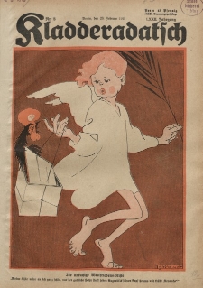Kladderadatsch, 72. Jahrgang, 23. Februar 1919, Nr. 8