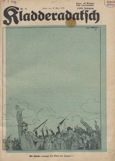 Kladderadatsch, 72. Jahrgang, 16. März 1919, Nr. 11
