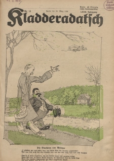Kladderadatsch, 72. Jahrgang, 30. März 1919, Nr. 13