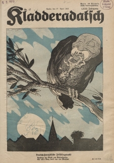 Kladderadatsch, 72. Jahrgang, 27. April 1919, Nr. 17