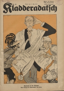 Kladderadatsch, 72. Jahrgang, 11. Mai 1919, Nr. 19
