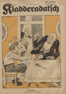 Kladderadatsch, 72. Jahrgang, 25. Mai 1919, Nr. 21