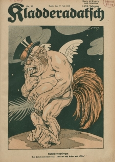 Kladderadatsch, 72. Jahrgang, 27. Juli 1919, Nr. 30
