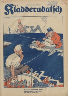 Kladderadatsch, 72. Jahrgang, 17. August 1919, Nr. 33