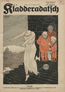 Kladderadatsch, 72. Jahrgang, 28. September 1919, Nr. 39