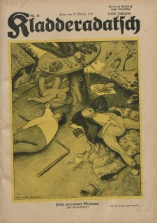 Kladderadatsch, 72. Jahrgang, 12. Oktober 1919, Nr. 41