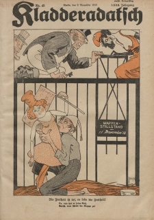 Kladderadatsch, 72. Jahrgang, 9. November 1919, Nr. 45