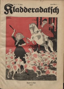 Kladderadatsch, 74. Jahrgang, 16. Januar 1921, Nr. 3