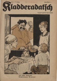 Kladderadatsch, 74. Jahrgang, 6. Februar 1921, Nr. 6