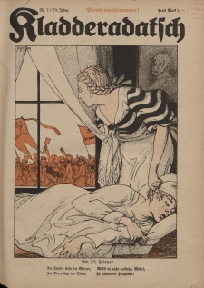 Kladderadatsch, 74. Jahrgang, 13. Februar 1921, Nr. 7