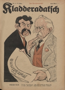 Kladderadatsch, 74. Jahrgang, 20. Februar 1921, Nr. 8